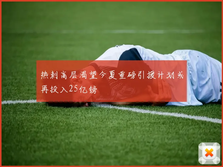 热刺高层渴望今夏重磅引援计划或再投入25亿镑