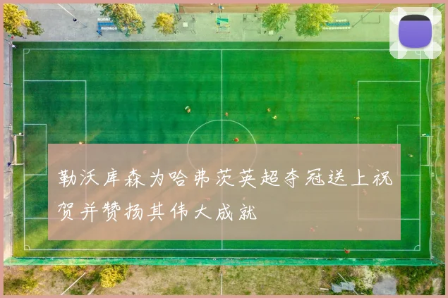 勒沃库森为哈弗茨英超夺冠送上祝贺并赞扬其伟大成就